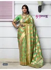 Green Colour Latest Exclusive Fancy Designer Festive Wear Silk Saree Collection 5203